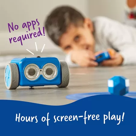 Botley 2.0: Robot de Codage Éducatif et Amusant pour Enfants (5 ans et +) - Apprentissage STEM Sans Écran !