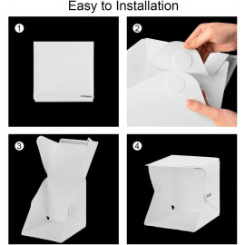 Zecti Portable Backdrop Kit for Professional Photography-Video Shoots