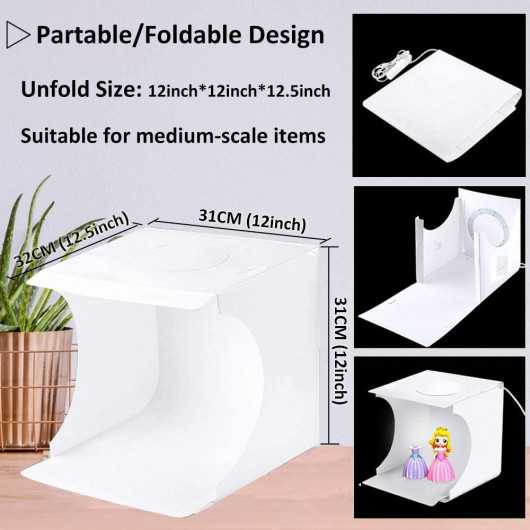 DUCLUS 5030, le studio de photographie pliable