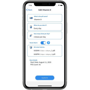 Elliegrid, boîte à pilules intelligente