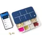 EllieGrid : Organisateur de Médicaments Intelligent avec Alarmes - Ne Manquez Plus Jamais une Dose !