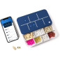 EllieGrid : Organisateur de Médicaments Intelligent avec Alarmes - Ne Manquez Plus Jamais une Dose !