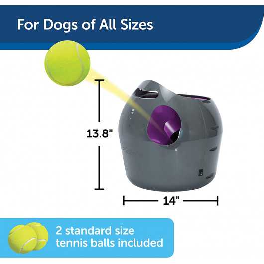 Automatic ball launcher outlet by petsafe