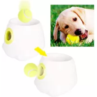 Lanceur de Balles Automatique AFP : Divertissement Infini pour Votre Chien ! 3 Distances, Inclus 3 Balles