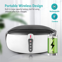 Rilassa Wireless Slimming Belt: Heat & Vibration Massager for Body Sculpting