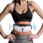 Rilassa Wireless Slimming Belt: Heat & Vibration Massager for Body Sculpting