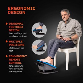 LifePro Vibrating Foot Massager: Relief for Feet, Calves & Legs