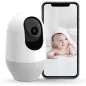 Nooie Caméra 360°: Sécurité Intelligente, Vision Nocturne & Suivi Mouvement, Idéale Maison