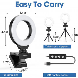 Illuminate Your World with FDKOBE FD-4T Ring Light Device