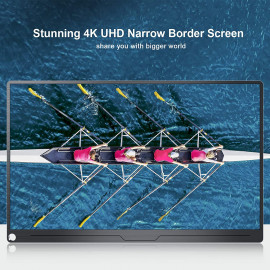 UPERFECT 4K Portable Monitor: Crystal-Clear UHD Display