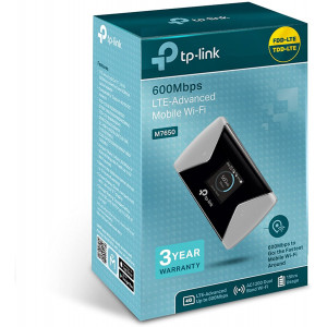 TP-Link M7650, the 4G mobile router