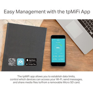 TP-Link M7650, the 4G mobile router