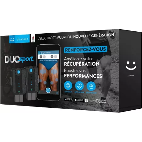 Bluetens Duo Sport, le duo d'appareil TENS