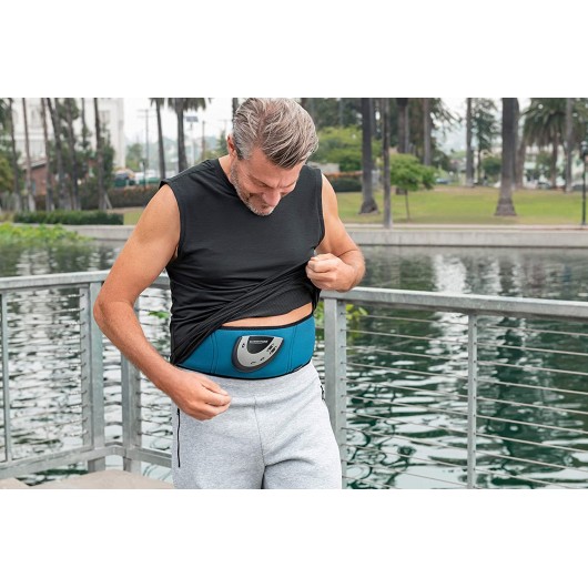 Buy Slendertone Abs5 Abdominal Muscle Toner - Core Abs Workout Belt - Black  Online at Low Prices in India 