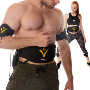 VEOFIT EMS Pro, the belt and armbands of electrostimulation