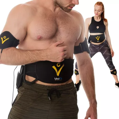VEOFIT EMS Pro, la ceinture et brassards d'électrostimulation