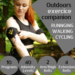 VEOFIT EMS Pro, la ceinture et brassards d'électrostimulation