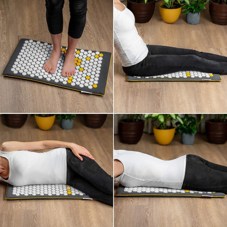 Sunshima, the acupressure mat and pillow
