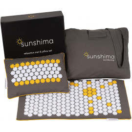 Sunshima, the acupressure mat and pillow