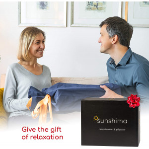 Sunshima, the acupressure mat and pillow