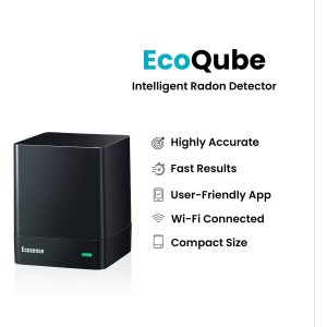 Ecosense EcoQube, the cube to measure Radon