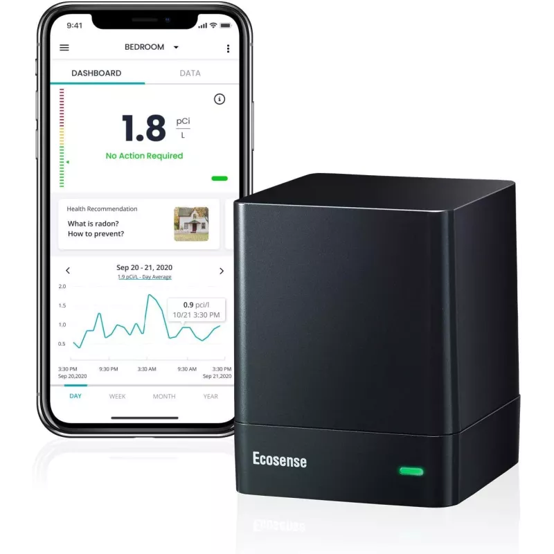 Ecosense EcoQube, le cube pour mesurer le Radon