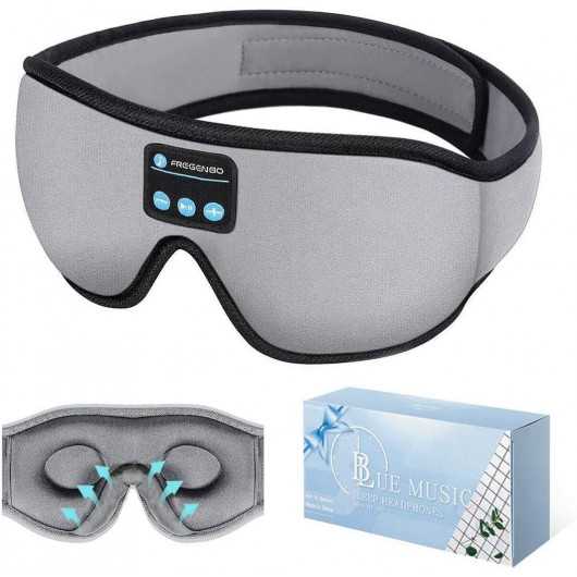 Sleep Better with FREGENBO Bluetooth Eye Mask