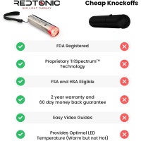 RedTonic Red Light Therapy: Your Portable Pain Relief & Skin Rejuvenation Device