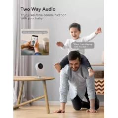 Nooie IPC007, le moniteur multifonctionnel pour bébé