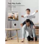 Nooie Moniteur Bébé 1080p: Audio Bidirectionnel, Vision Nocturne – Surveillez Bébé en Toute Sérénité!
