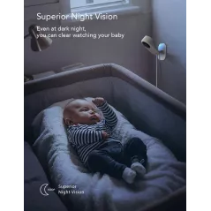 Nooie IPC007, le moniteur multifonctionnel pour bébé