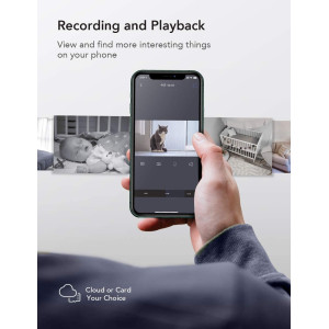 Nooie IPC007, le moniteur multifonctionnel pour bébé