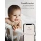 Nooie Moniteur Bébé 1080p: Audio Bidirectionnel, Vision Nocturne – Surveillez Bébé en Toute Sérénité!