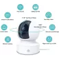 Kasa Caméra de Sécurité Intelligente: HD, Audio Bidirectionnel & Détection de Mouvement - Surveillez Votre Maison Facilement!