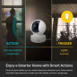 Kasa Smart Pan & Tilt Security Camera: HD Video, Motion Detection, Two-Way Audio