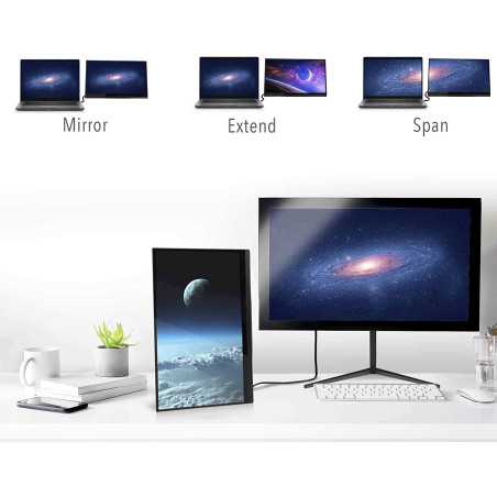 SideTrak Solo Pro: Écran Portable 15.8 Full HD – Doublez Votre Productivité Partout!