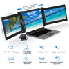 Vodzsla, two laptop monitors