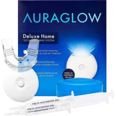 AuraGlow Deluxe Home, le système de blanchiment des dents
