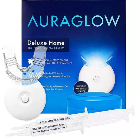 AuraGlow Deluxe Home, le système de blanchiment des dents
