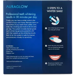 AuraGlow Deluxe Home, le système de blanchiment des dents