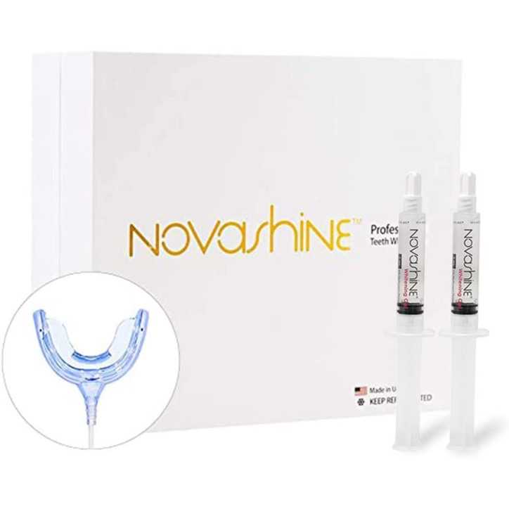 Novashine Bright Smile Kit: Whiten Teeth at Home with LED Light - See Results Fast! Novashine Bright Smile Kit: Whiten Teeth at Home with LED Light - See Results Fast!