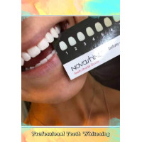 Novashine Bright Smile Kit: Whiten Teeth at Home with LED Light - See Results Fast!