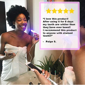 Novashine, a naturally white smile