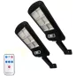 Brightscape: Lampe Solaire de Sécurité Extérieure avec Détecteur de Mouvement & Télécommande