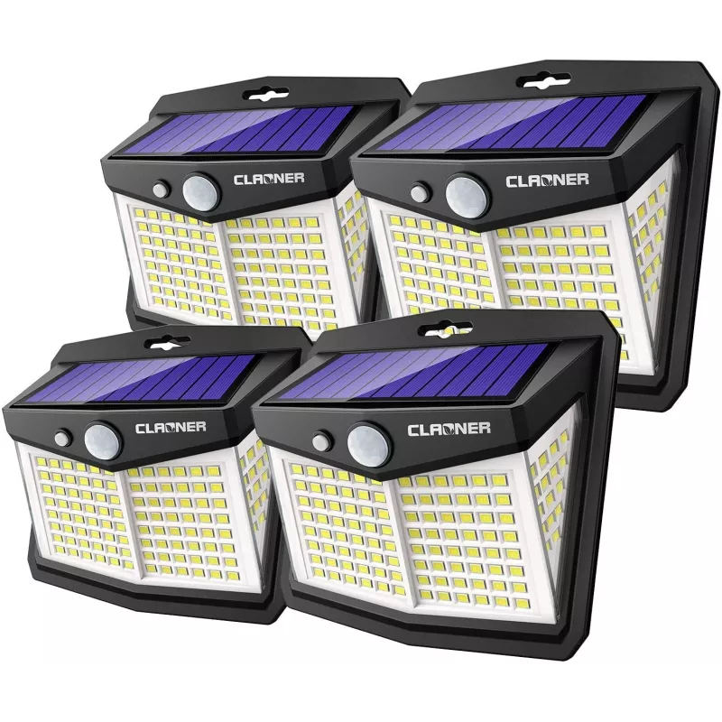 Claoner Solar Lights, l'éclairage à détecteur de mouvements