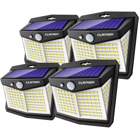 Claoner Solar Lights, l'éclairage à détecteur de mouvements