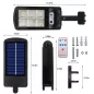 Sécurité Solaire Extérieure: Projecteur 96 LED avec Détecteur de Mouvement & Télécommande – Illuminez Votre Espace!
