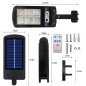 Ltybri Solar Security Lights: 96-LED Motion Sensor Outdoor Flood Light with Remote - Weatherproof & Bright!