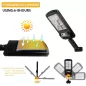 Sécurité Solaire Extérieure: Projecteur 96 LED avec Détecteur de Mouvement & Télécommande – Illuminez Votre Espace!