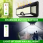 Projecteurs Solaires Ultra-Lumineux TBI Pro: Sécurité LED 2500lm & Détecteur de Mouvement